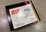 Universal mesh head rests Recaro old school seats