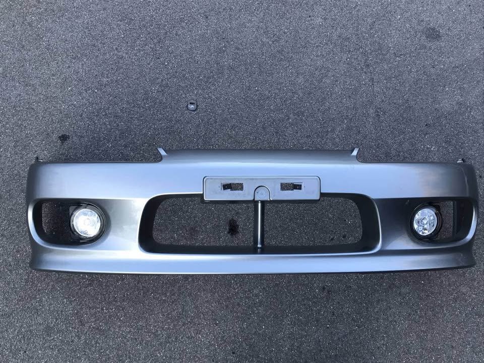Nissan Silvia S15 200SX front bumper bar WV2 silver
