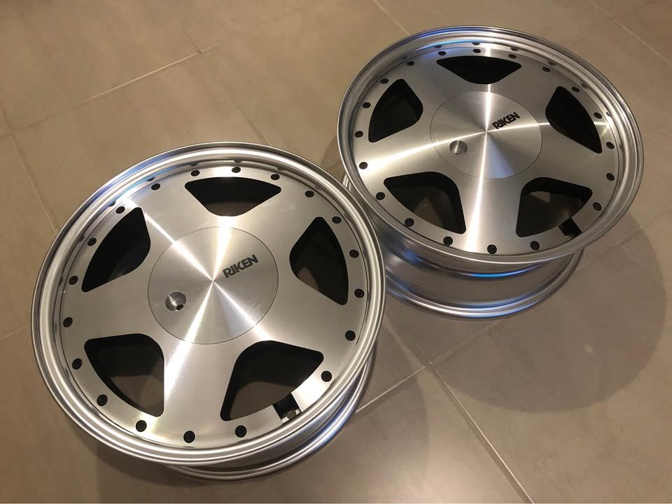 NEW Riken STX retro wheels rims 4×114.3