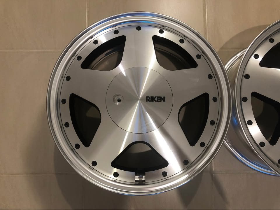 NEW Riken STX retro wheels rims 4×114.3