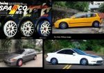 Sparco Crimson wheels rims tyres 4×100 4×114.3 JDM