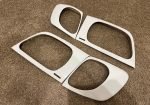 Subaru Forester SF facelift OEM headlight masks covers