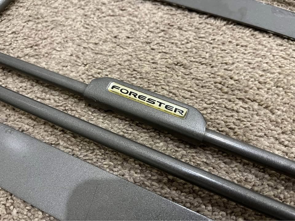 Subaru Forester SF SG SH number plate frames covers