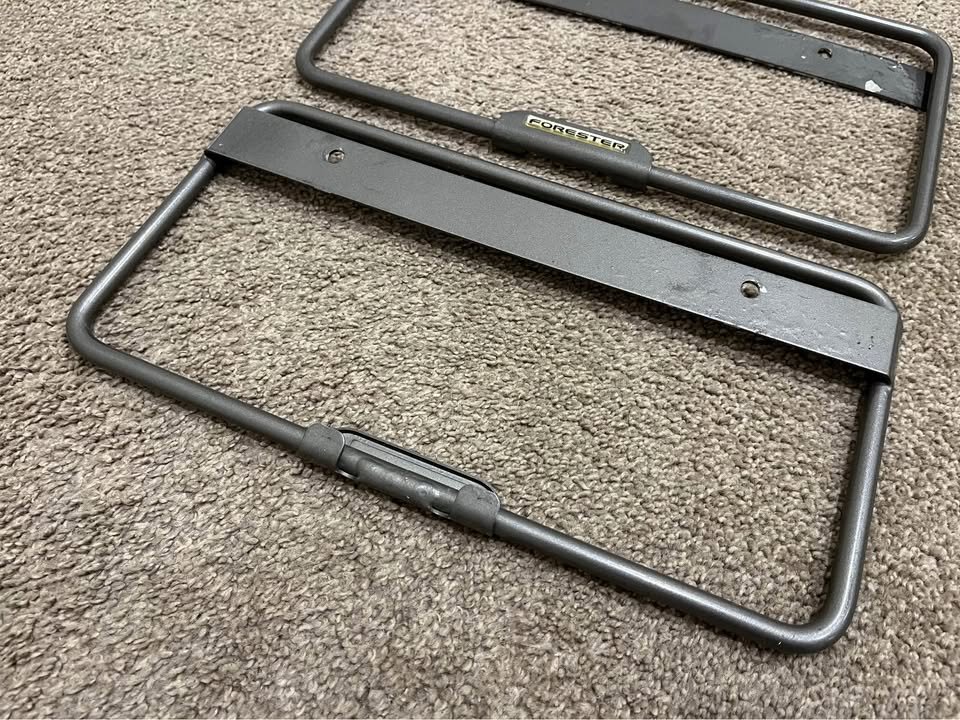 Subaru Forester SF SG SH number plate frames covers