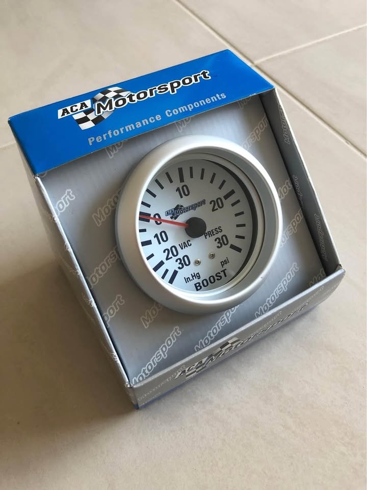 3 3/4″ 95mm Boost Gauge Mechanical ACA Motorsport