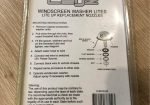 Aerpro windscreen washer nozzle blue LED lights