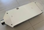 Intercooler style air intake filter