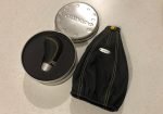 NEW Conrero carbon fibre gear knob boot leather set made in Italy