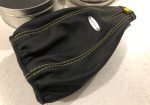NEW Conrero carbon fibre gear knob boot leather set made in Italy