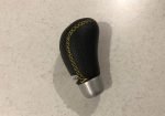 NEW Conrero carbon fibre gear knob boot leather set made in Italy