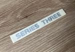 NEW Original 910 Nissan Bluebird Series 3 GL GXE LX TRX boot trunk decal sticker