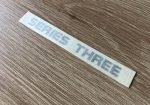 NEW Original 910 Nissan Bluebird Series 3 GL GXE LX TRX boot trunk decal sticker