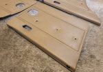 Nissan Datsun Bluebird GL GXE TRX 910 door trims cards NOS new
