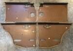 Nissan Datsun Bluebird GL GXE TRX 910 door trims cards NOS new