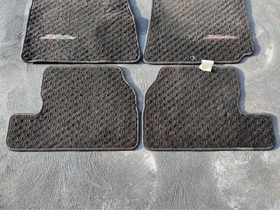 Nissan Silvia 200SX S15 OEM Confetti floor mats