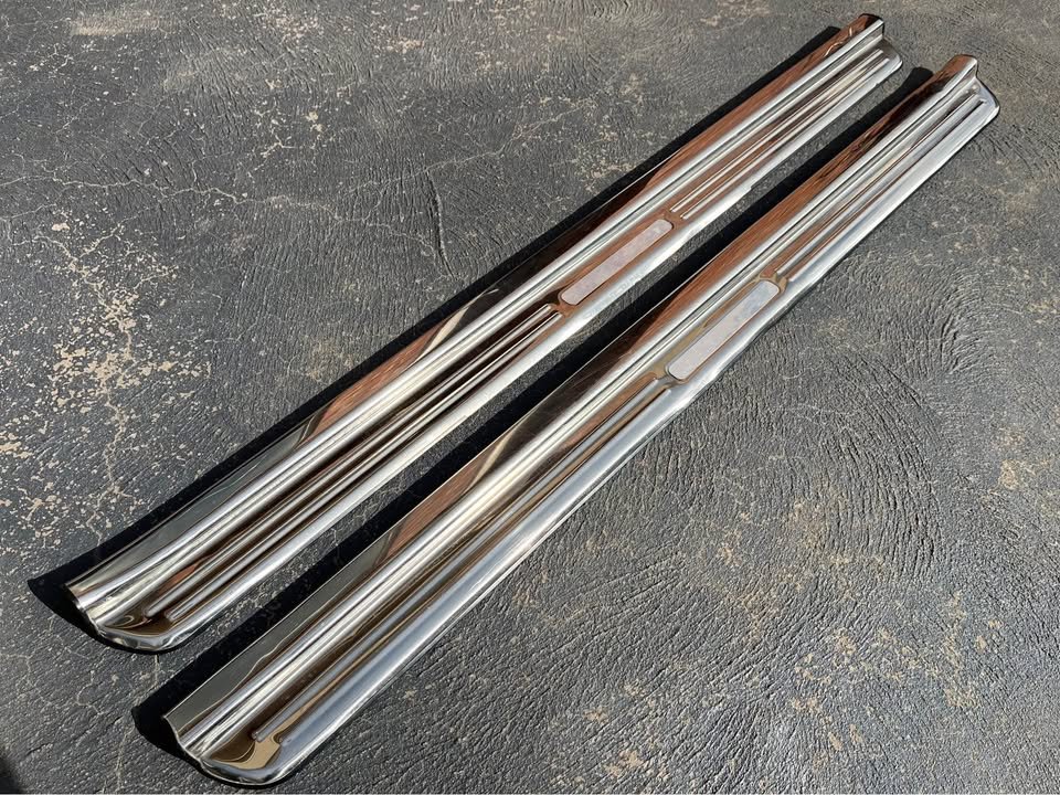 Nissan Skyline R33 GTR GTST Optional stainless sill scuff plates
