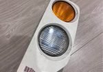 Nissan Skyline R33 GTST Series 2 S2 front passenger fog light indicator housing assembly