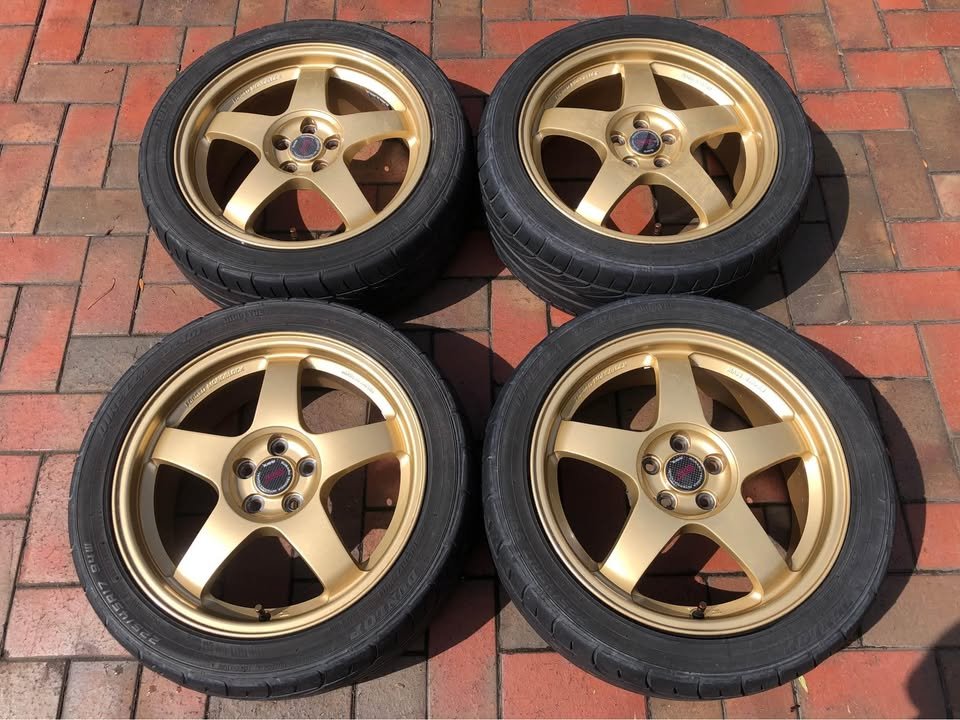 Rays RE B20 Subaru STI Optional Wheels Tyres