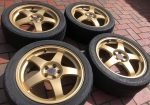 Rays RE B20 Subaru STI Optional Wheels Tyres