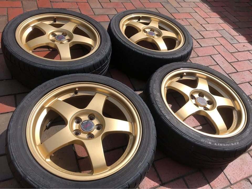 Rays RE B20 Subaru STI Optional Wheels Tyres