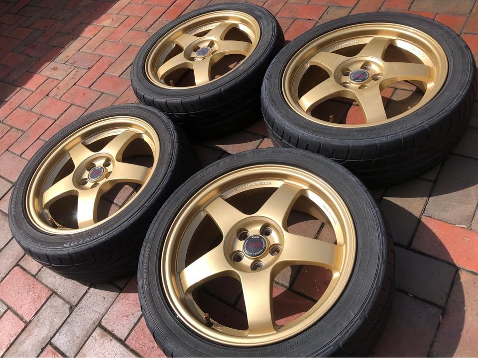 Rays RE B20 Subaru STI Optional Wheels Tyres