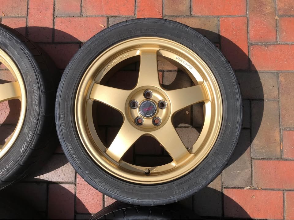 Rays RE B20 Subaru STI Optional Wheels Tyres