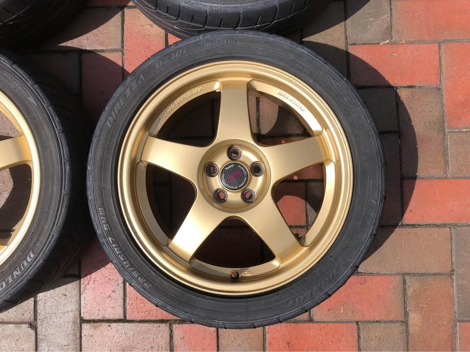 Rays RE B20 Subaru STI Optional Wheels Tyres
