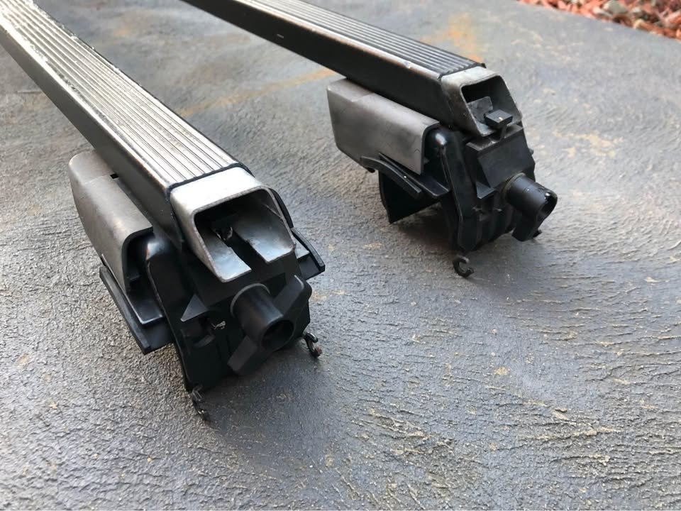 Subaru Forester SF5 roof racks rails OEM factory option Mont Blanc