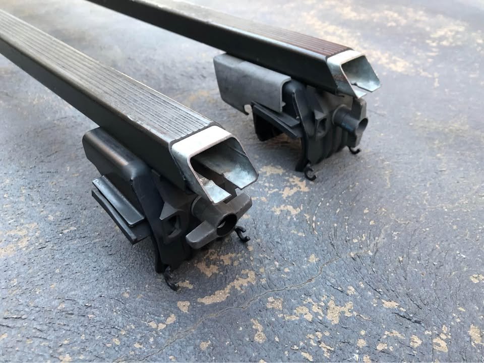 Subaru Forester SF5 roof racks rails OEM factory option Mont Blanc