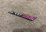 Subaru Forester STB STI badge emblem SF SG SH grille