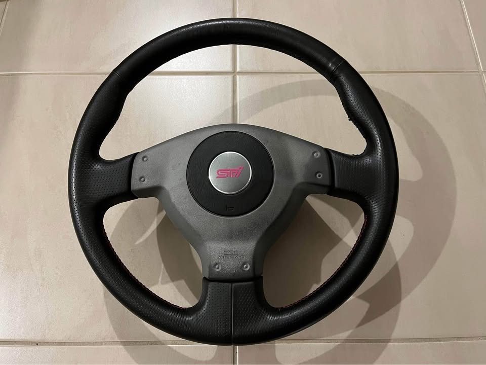 Subaru Impreza WRX STI steering wheel