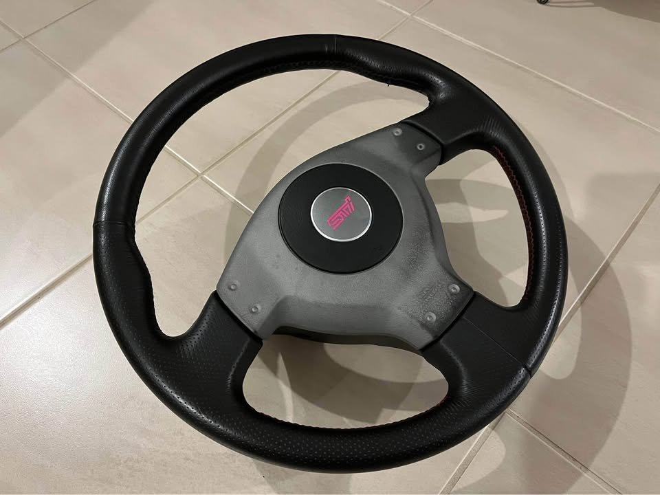 Subaru Impreza WRX STI steering wheel