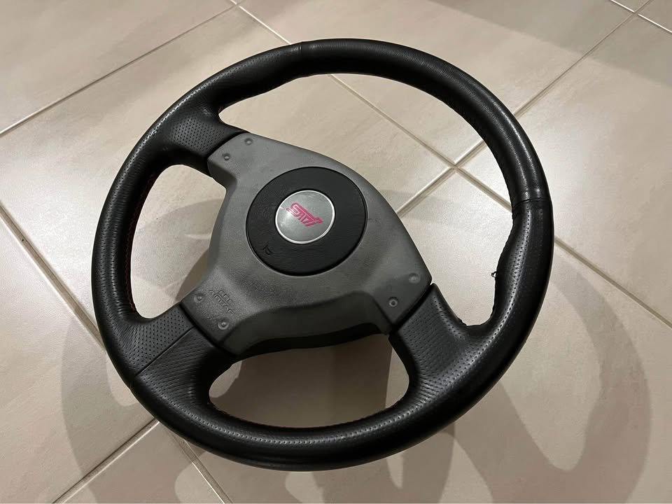 Subaru Impreza WRX STI steering wheel