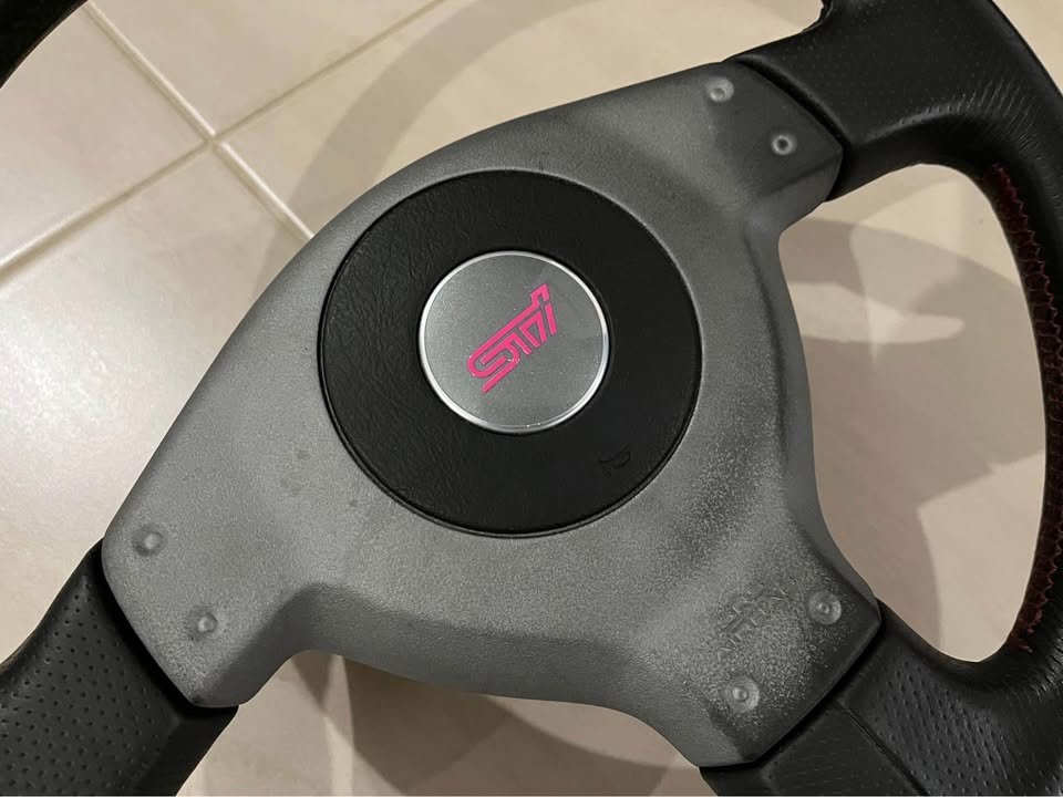Subaru Impreza WRX STI steering wheel