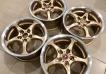 TOM’s Racing 080T Rays Engineering Toyota Motorsport Wheels Rims 5×100