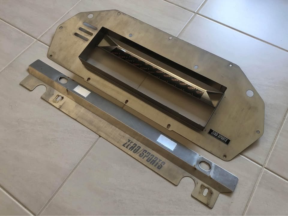 Zerosports Subaru Impreza WRX GC8 GF8 air intake radiator cooling panel
