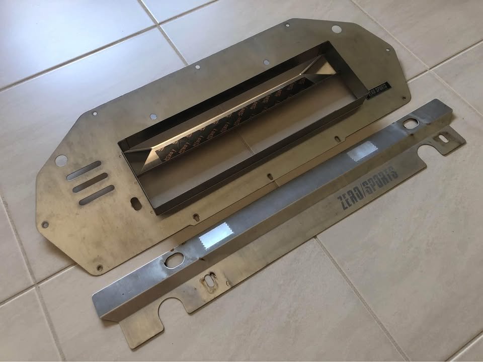Zerosports Subaru Impreza WRX GC8 GF8 air intake radiator cooling panel